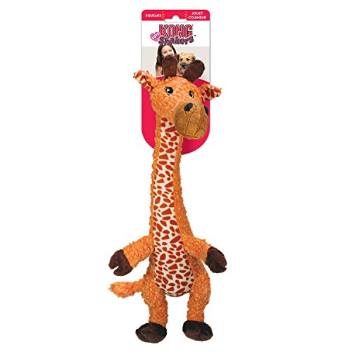 KONG Shakers Luvs Giraffe Dog Toy - Image 4