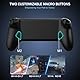 G-STORY Mobiler Gaming-Controller, USB-C, kabelgebunden und Bluetooth, für Android, Dual-Hall-Joysticks und ergonomisches Design | Plug-and-Play-Streaming für PC, Xbox, PS, Cloud-Konsole (Mitternacht)