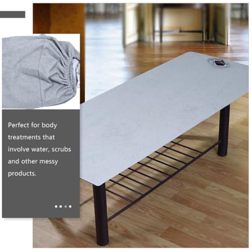 Cama de masaje funda de microfibra sábana lavable cómoda y resistente para tratamiento corporal 5