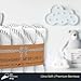 Ultra Soft Burp Cloths Unisex 5 Pack w/Pacifier Clip - Comfortable Fabric - Extra Absorbent Burping Bib for Spit-Ups and Spills - 19 x 9” Baby Burp Cloths White