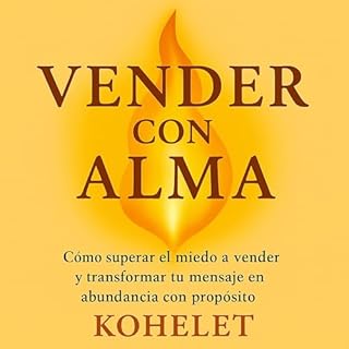 Vender con alma Audiolibro Por Kohelet arte de portada