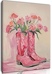 Pink Wrapped Canvas