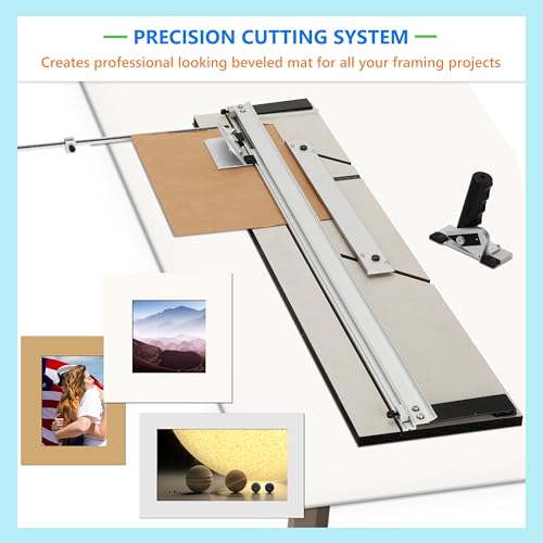 Betollo 350-32 32In Compact Mat Cutter, High Precision Picture Frame Mat Board Cutter For Artwork thumb #3