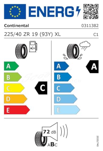 Sommerreifen 225/40 R19 Continental SportContact 7 XL – 225/40R19