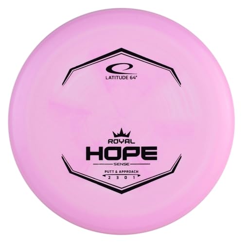 Hope by Latitude 64 | Royal Sense Plastic | Disc Golf Putt and Approach (Colors Vary)