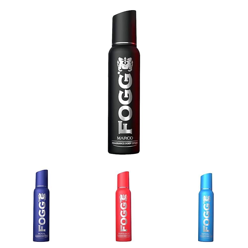 Fogg Marco, Royal, Napoleon & Imperial Body Spray For Men, 150Ml each