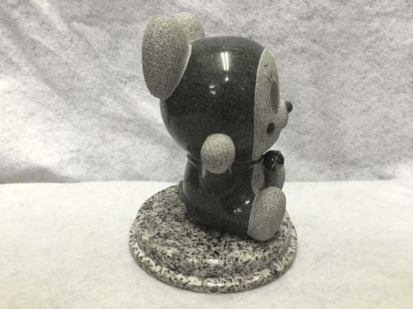 ドラミちゃん石像御影石