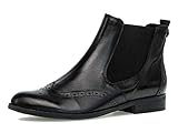 Gabor 31.672 Gabor Fashion Damen Stiefeletten,Chelsea Boots,Stiefelette,Stiefel,Halbstiefel,Bootie,Schlupfstiefel,gefüttert,Winterstiefeletten,Damen-Schuhe,Frauen,schwarz(Schwarz)