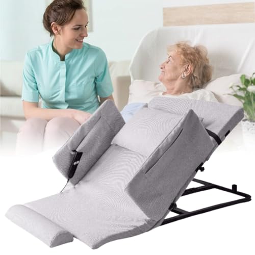 Elevador eléctrico de almohada con reposabrazos para ancianos, ángulo ajustable de 2° a 70°, ayuda a levantarse de la cama fácilmente, ayuda a sentarse