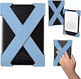 Strapsicle Handriemen-Zubehör für Kindle & Kobo – Paperwhite 2024 & 2021, Signature, Colorsoft – 2 Riemen – Leichter Griff für Lesekomfort – Groß – Bondi Blau