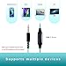 mucro Sport Earbuds Wired in-Ear Headphones with Over Ear Hook Earclip Running Earphones Wrap Around Ear Buds Compatible with Smartphone Laptop Tablet MP3-3.5mm Jack