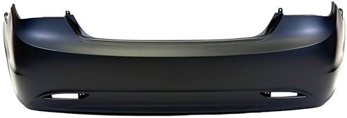 FitParts Compatible con cubierta de parachoques trasero Fascia 2011-2013 Hyundai Sonata GLS GL Limited SE 2.0T Sedán. Nuevo imprimado sin orificios