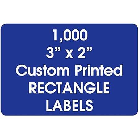 rectangle custom stickers