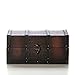 Hosley Decorative Wooden Storage Box with Leather Clasp 9 Inch Long. Ideal Gift for Wedding Special Occasion Study Home Den Dorm Spa Aromatherapy Settings Memories O4