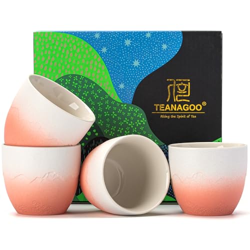 Imagen de TEANAGOO Taza de Té Japonesa, 160ml