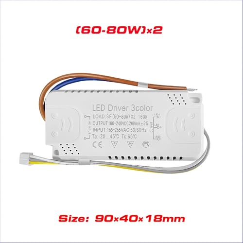 Driver LED transformateur pour circuit de plafonnier de salon