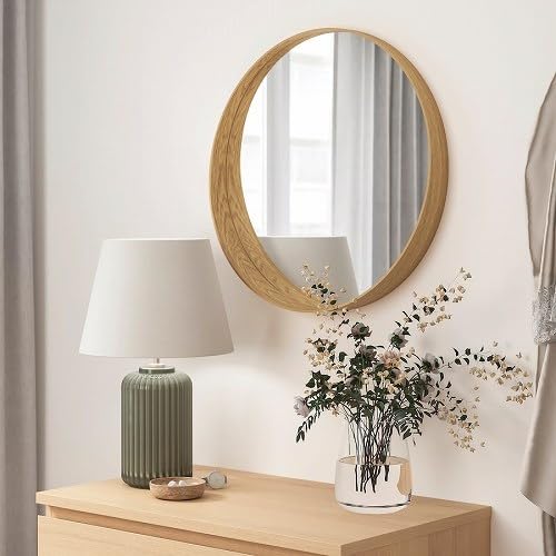 【新品未使用】IKEA STOCKHOLM 円形ミラー 60 cm Amazon.co.jp: IKEA イケア ミラー オーク材突き板 60cm m30591586