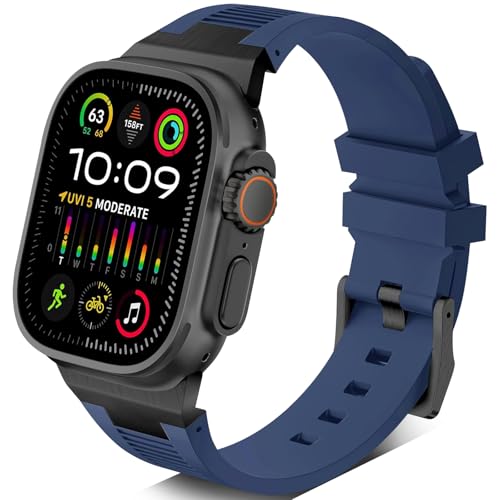 �y2025�V�Łz�R���p�`�u�� �A�b�v���E�H�b�` �o���h 42/44/45/46/49mm, Apple Watch �o���h �Ή� �ϏՌ��h���݌v �����Y�������������p�x���gWatch Ultra2/Ultra Series 10 9 8 7 6 SE 5 