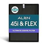 Alen 45i & Flex Replacement Air Filter, Odor, B4-Odor H13 True HEPA + Carbon Catalyst Filter for BreatheSmart 45i & Flex Air Purifier - Captures Dust + Pet Dander & Household Odors