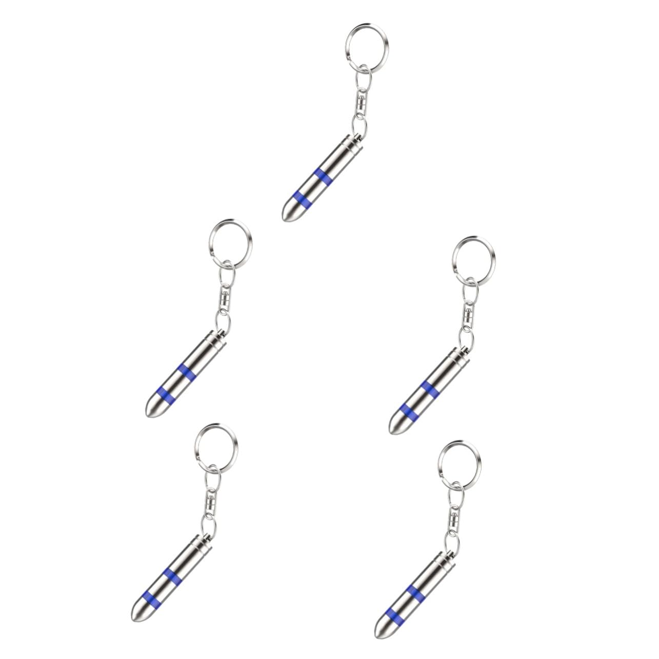 Amosfun 5 Piezas Descargador de Electricidad Estática Portátil para Automóvil Llaverito Antiestático Herramienta de Protección Electroestática Diseño Elegante y la Electricidad Estática de
