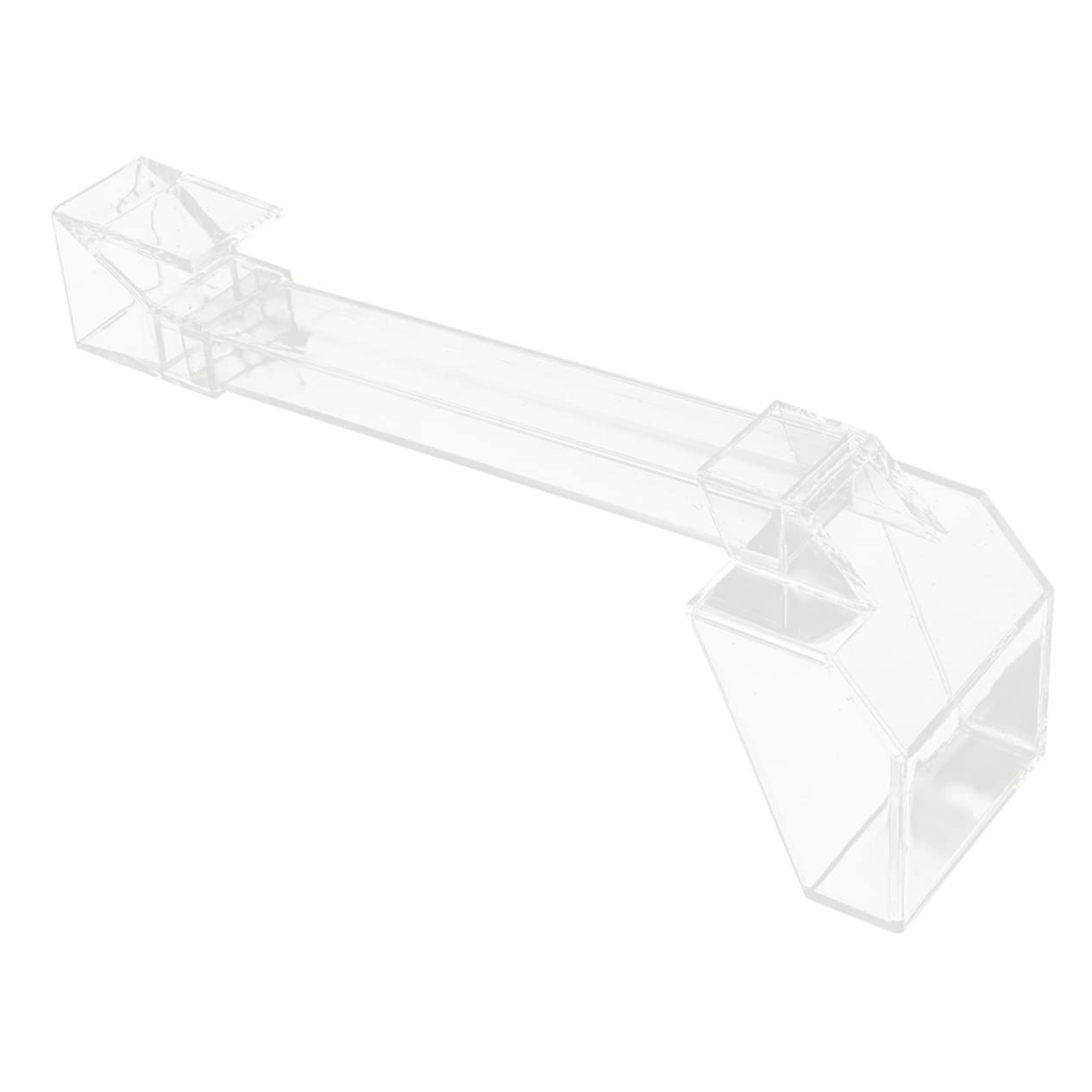 Happyyami 3pièces Aquarium Transparent Acrylic Feeder pour Crevettes Et Poissons Tube Alimentation Pratique pour Aquariophilie