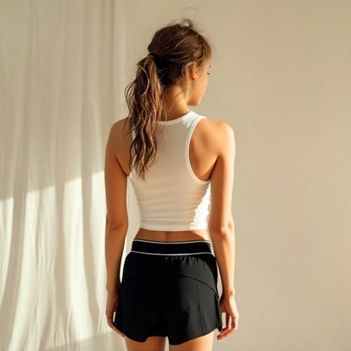 HH Family Girls Athletic Shorts for Teen Tween Girls, Yoga, Running, Dance Casual Wear, Ages 8-163