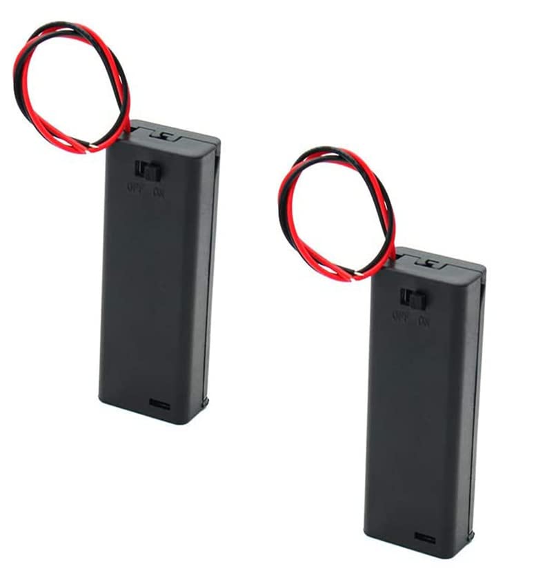 Amazon | 2個入り 単4電池用 電池ボックス 2本 3V バッテリー