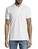 Procrastination Reflected in Zen Style Men's Cotton Polo T-Shirt White Small #1