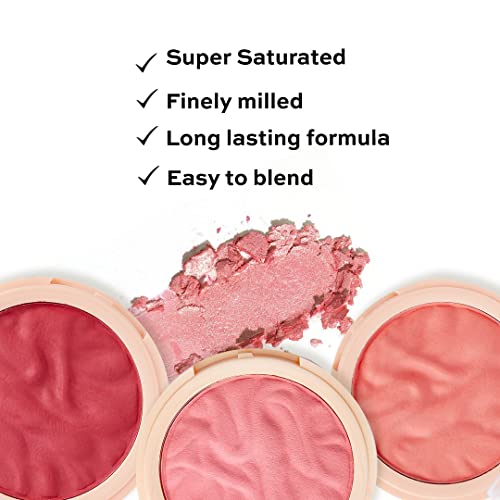 Makeup Revolution Highlight Reloaded, Highly Pigmented, Shimmer Glow Finish Face Makeup, Peach Bliss,10g – Bild 4