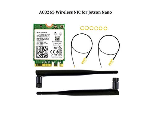Carte AC8265 Wireless NIC double bande pour Jetson Nano et PC sous Linux