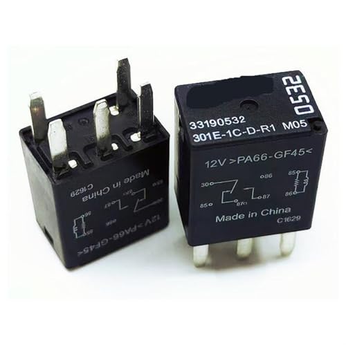 Relais 12V 35A 301E-1C-D-R1 M05 inverseur 5PIN pour réparation circuit électrique moto