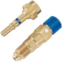 QDB33 Argon Hose Quick Connect Fittings - Argon Inert Gas Regulator for Quick Connection to Hose, Gold