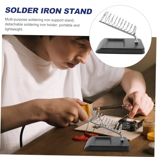 Soporte para soldador Uonlytech de aleación con 3 piezas desmontables 8