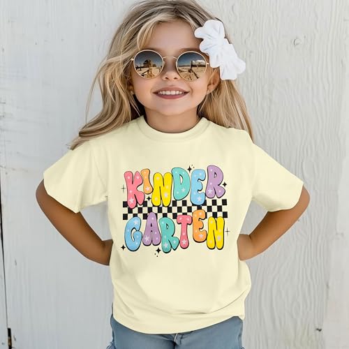 Image of Kindergarten Shirts for Girls Watch Out Kindergarten Here I Come Shirt Kids Back to School T Shirt Children School Tee