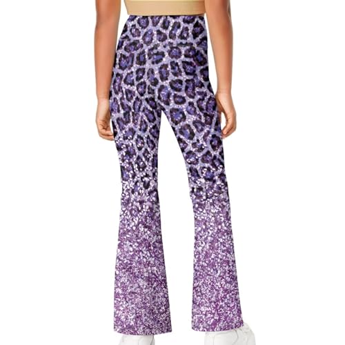 Girls Yoga Pants 5-14 Girls Flared Leggings Kids Yoga Pants Bell Bottom Leggins High Waisted Bootcut Sweatpants4