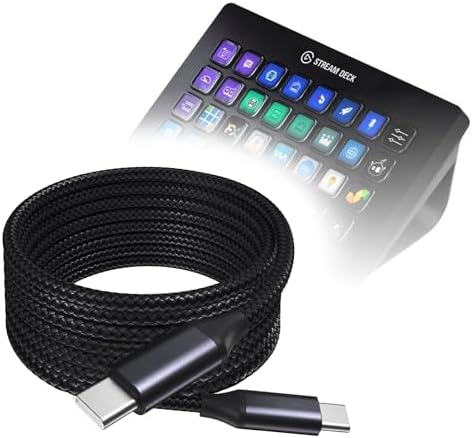 BoxWave - Cable compatible con Elgato Stream Deck XL - Cable DirectSync ...