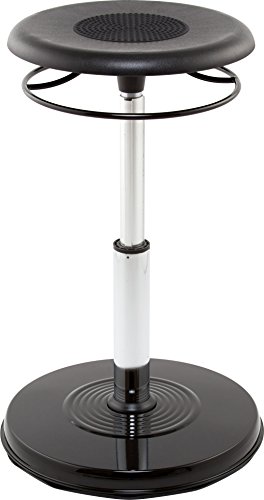 Image of Kore Teen /College Adjustable Wobble Chair, 18-31.5 inch, Black