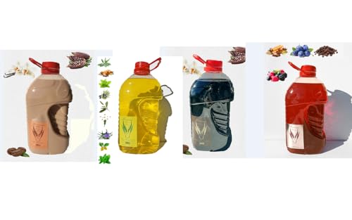 PACK AHORRO 4 UNIDADES 3LITROS ORUJOS HIERBAS, CREMA, CAFE, PATXARAN