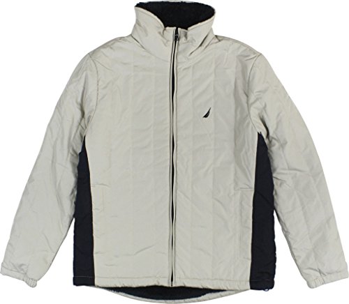 Nautica Men's Quilted Berber Bomber Jacket