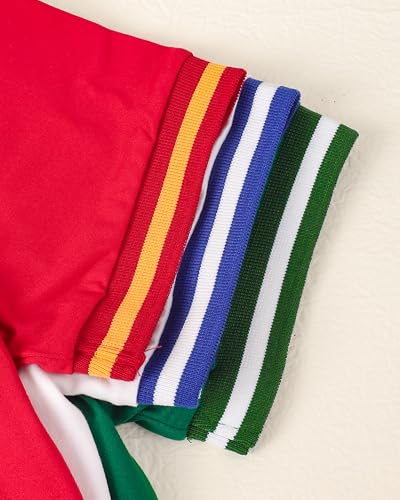 Image of PureChapter 3 Pack School Uniforms for Boys Summer Outfits Boys Fashion Polo Shirt Plaid Short Sets Kids Clothes