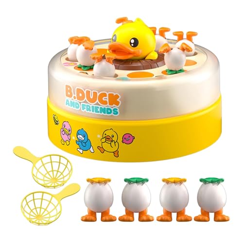 Image of Duck Catching Game Electric Jumping Duck Toy Interaction Rotating Board Game|Baby | Toys for Baby | Developmental Baby Toys|1 Set Rotating Bouncing Board Game