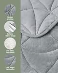 Weighted Lap Blanket 4052 7LBS Grey