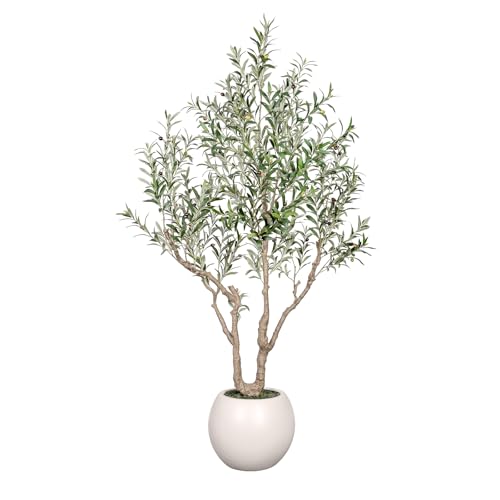 VIVATREES Olive Tree Artificial Indoor, 7FT Tall...