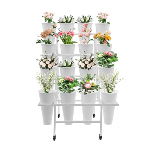 Support de bar à fleurs en acier pour fleuriste et aménagement haut de gamme