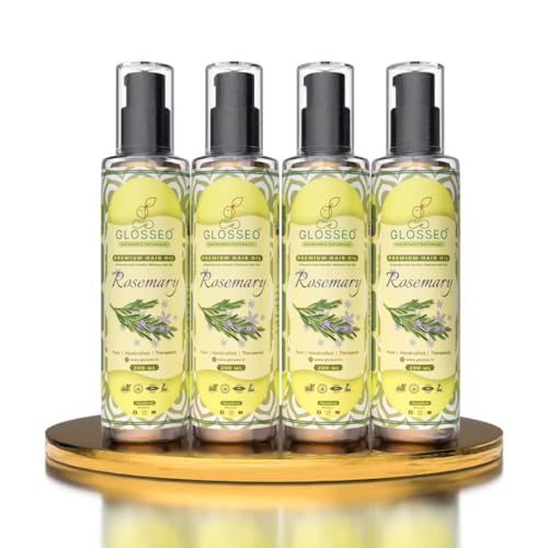 Image of Rosemary Hair Oil for Hair Growth & Hair Fall Control (4, 200 Millilitres)
