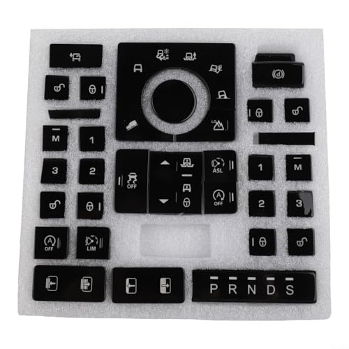 Couvercle bouton commutateur mode terrain Range Rover 2013-2017 cache plastique noir console - 3