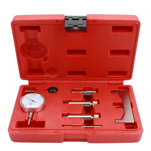 AUROLYNNE Diesel Einspritzpumpen Einstellwerkzeug Nockenwell Timing Pumpe Werkzeug Einstellen T3 T4 VEP ESP Kraftstoffeinspritzdruckmanometer Förderbeginn Einstellwerkzeug Einspritzpumpen Messuhr