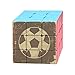 Football Sport Illustration Black Pattern Magic Cube Puzzle 3x3 Toy Game Play