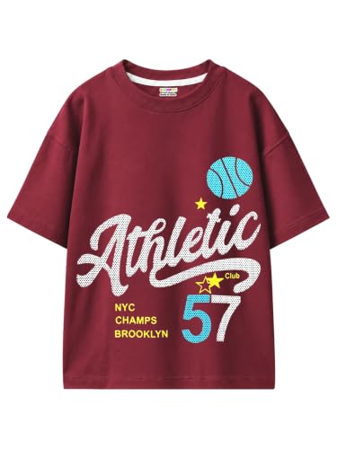 Image of Kuchipoo Boys Half Sleeves Regular Fit Cotton T-Shirt