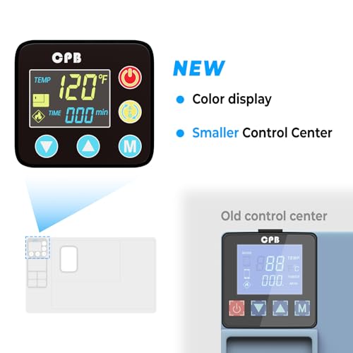 Image of CPB Heating Pad Upgraded LCD Screen Separator Machine with LED Display & Digital Temperature Control for iPad iPhone Tablet Screen Repair (Large)